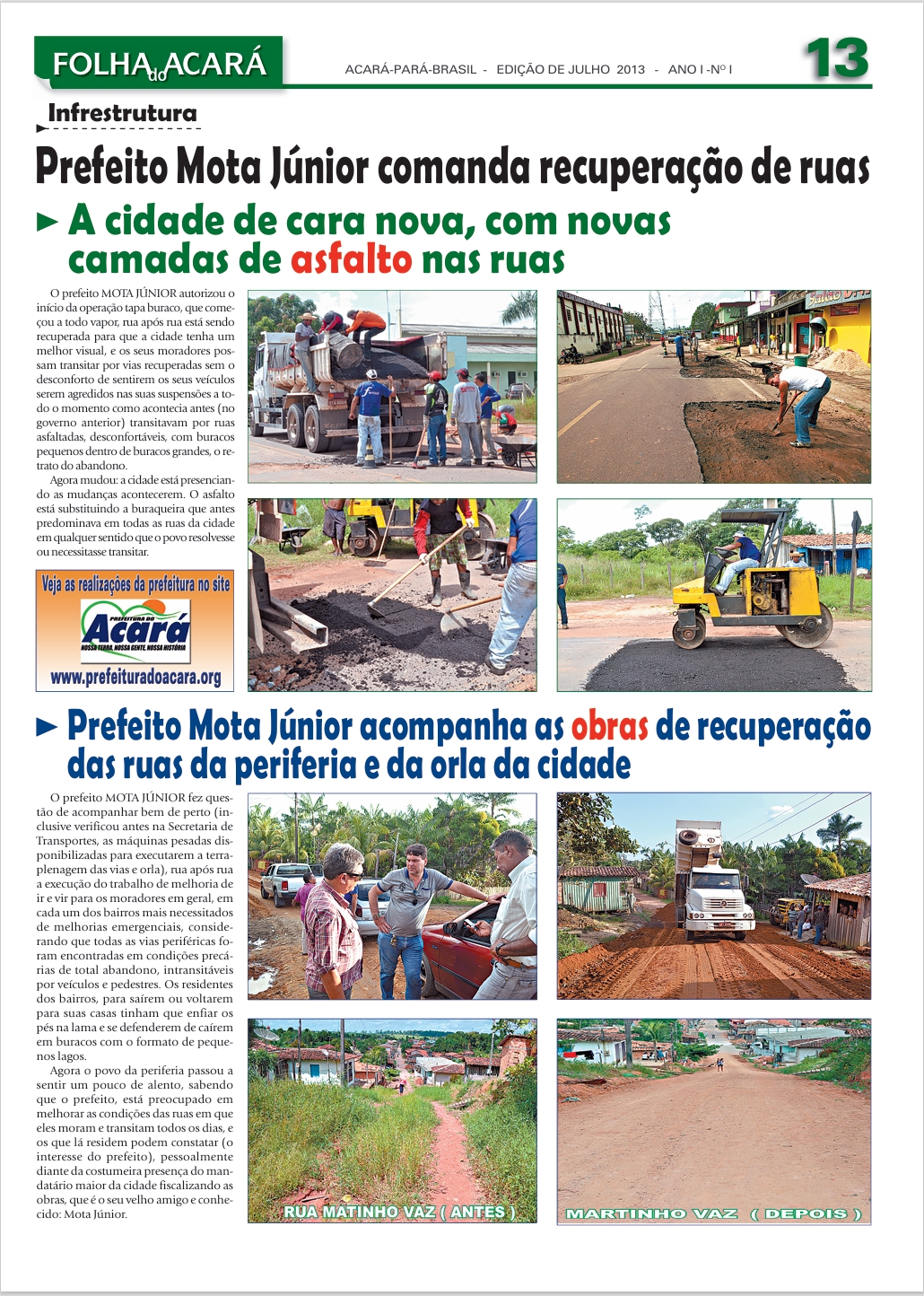 Folha do Acará pag 13