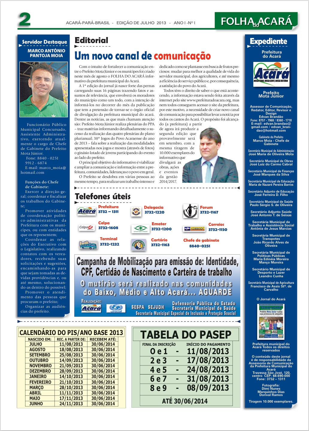 Folha do Acará pag 2