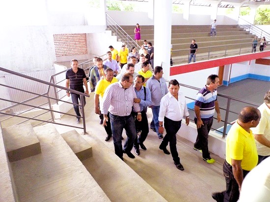 visita técnica ao ginásio 11