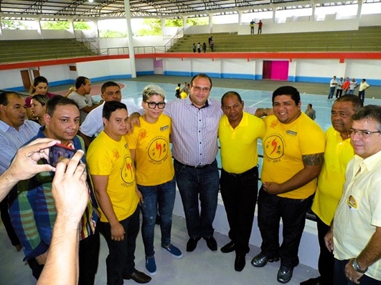 visita técnica ao ginásio 12